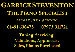 Garrick Steventon - The Piano Specialists, Hambleden, Henley on Thames - service and tuning